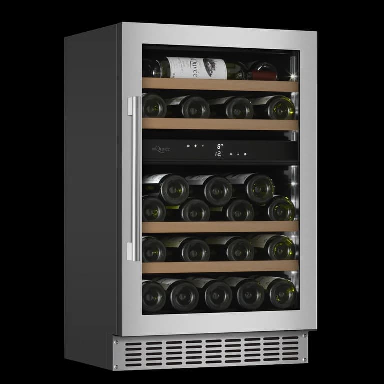 Innbyggbart vinskap - WineCave 700 50D  - Rustfritt - mQuvée