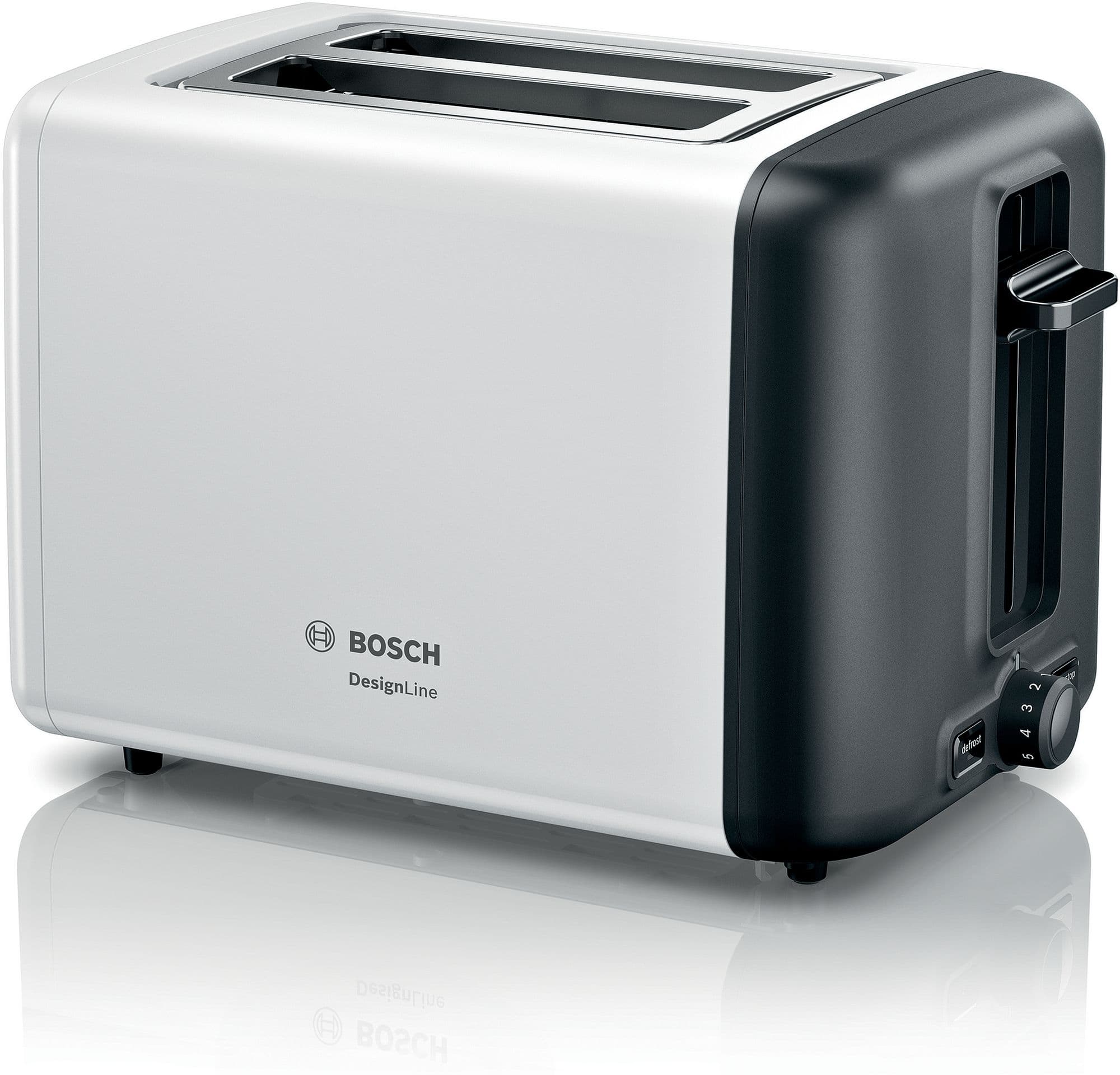 Bosch Brødrister DesignLine Hvit TAT3P421