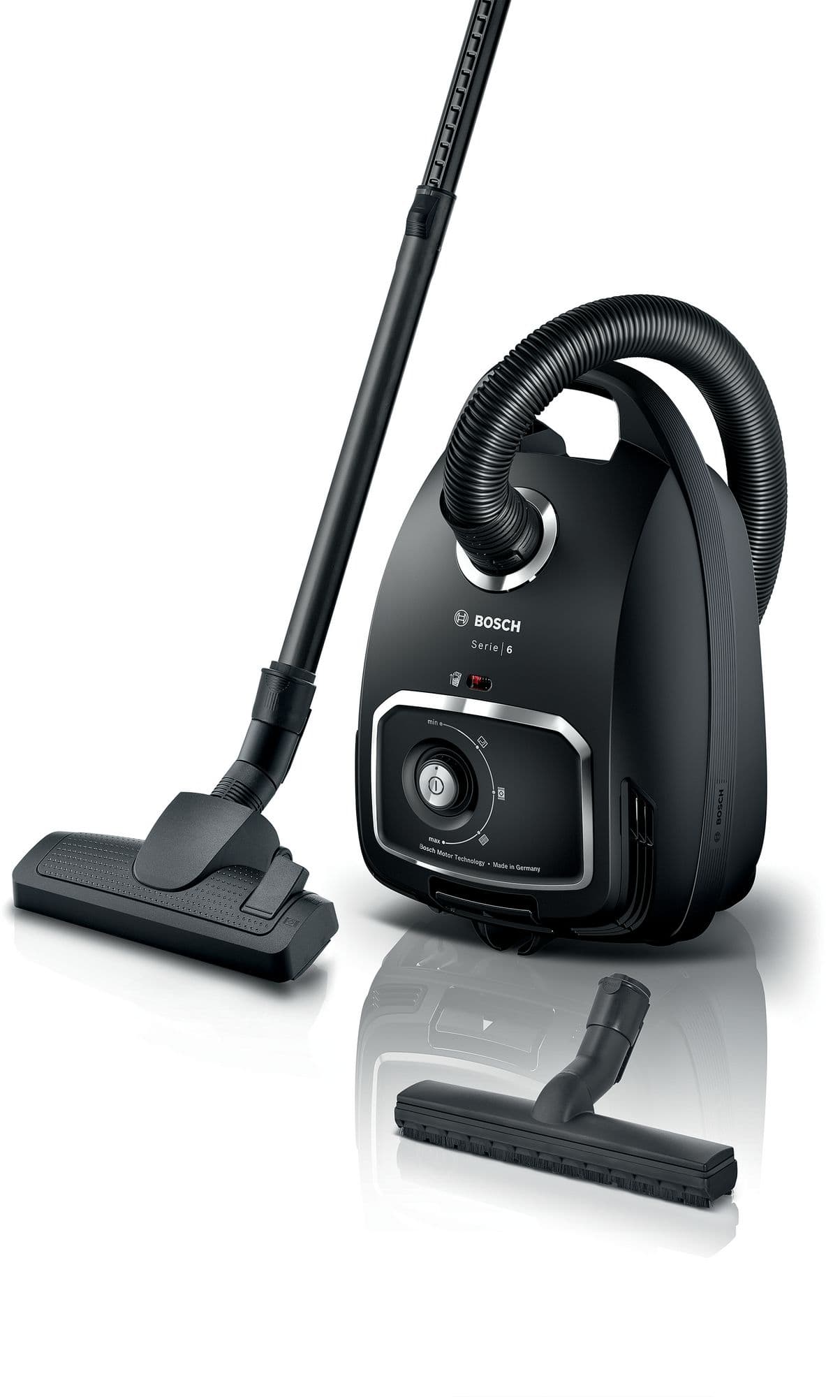 Bosch Serie 6 Støvsuger m. pose Sort BGB6X320