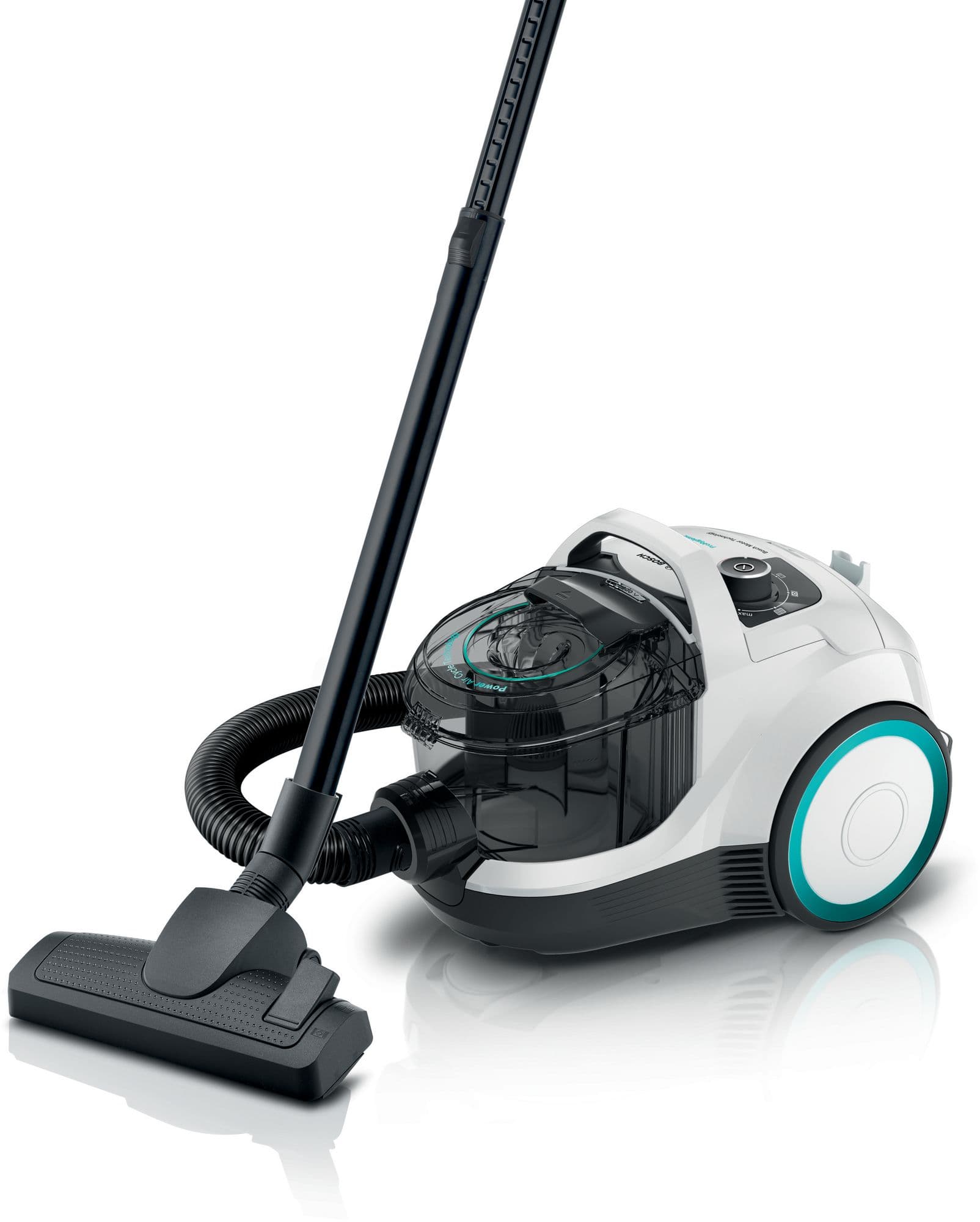Bosch Serie 4 Støvsuger, poseløs ProHygienic Hvit BGC21HYG1
