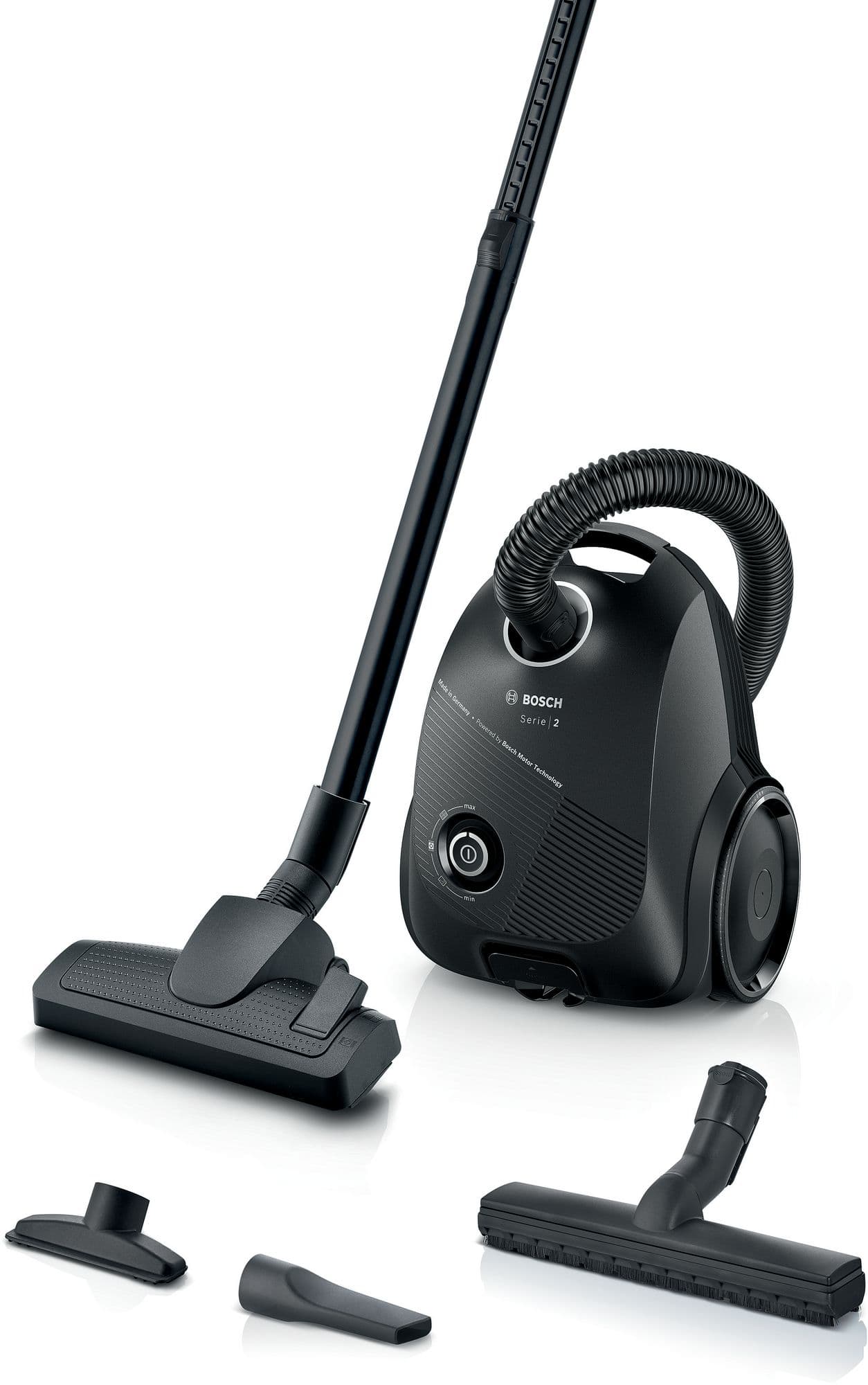 Bosch Serie 2 Støvsuger m. pose Sort BGLS2BA3H