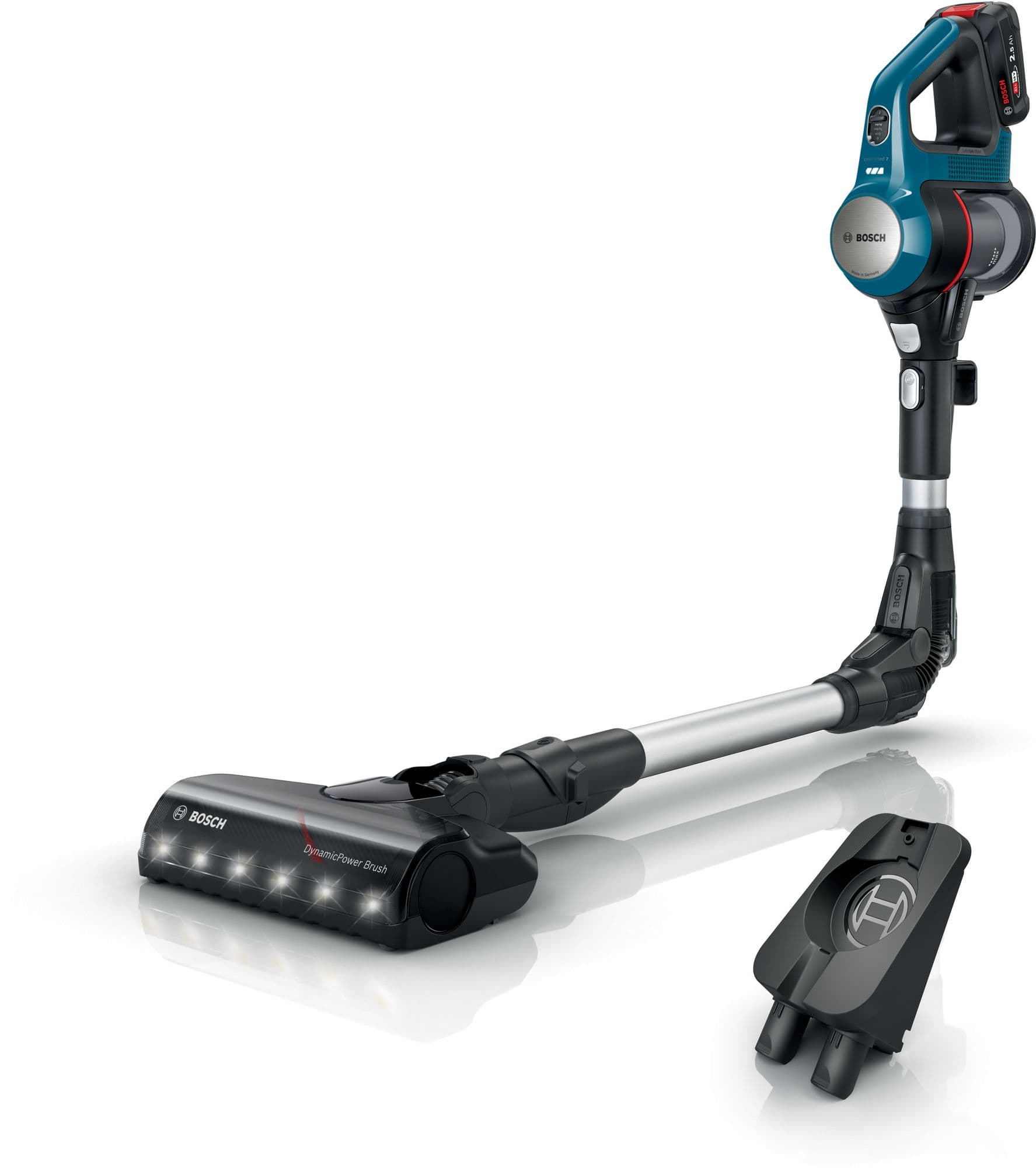 Bosch Oppladbar støvsuger Unlimited 7 Blå BSS71125AH