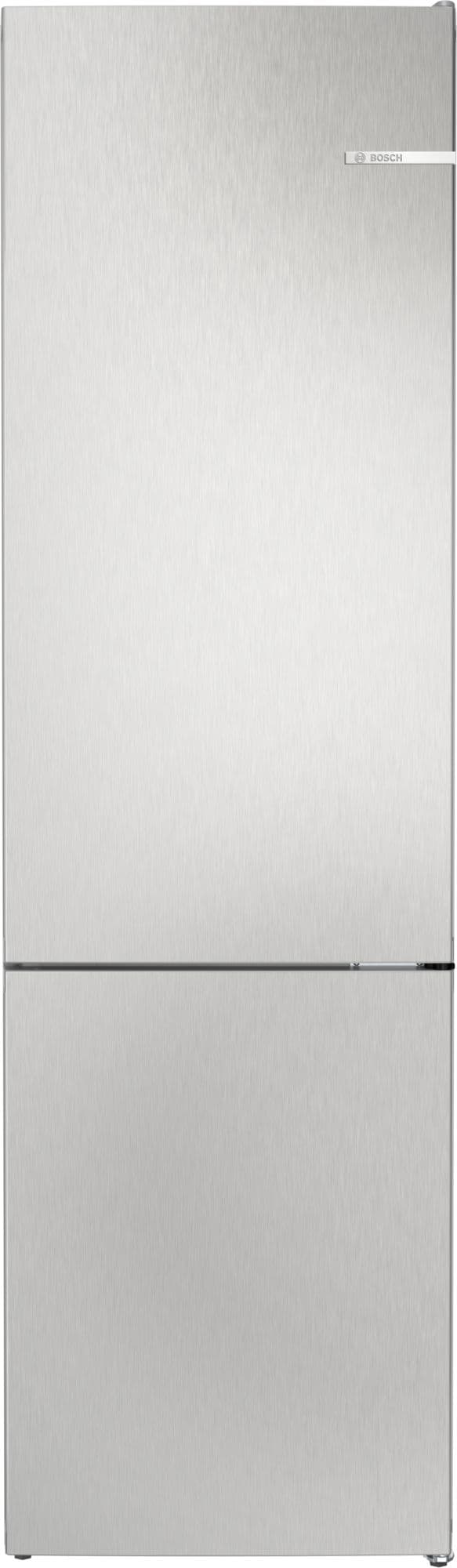 Bosch Serie 4 Frittstående kombiskap 203 x 60 cm Inox KGN392LDF