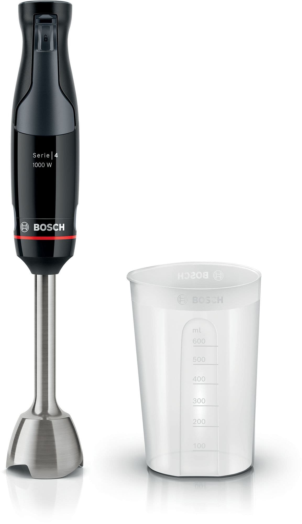 Bosch Serie 4 Håndmikser ErgoMaster 1000 W Sort, antrasitt MSM4B610
