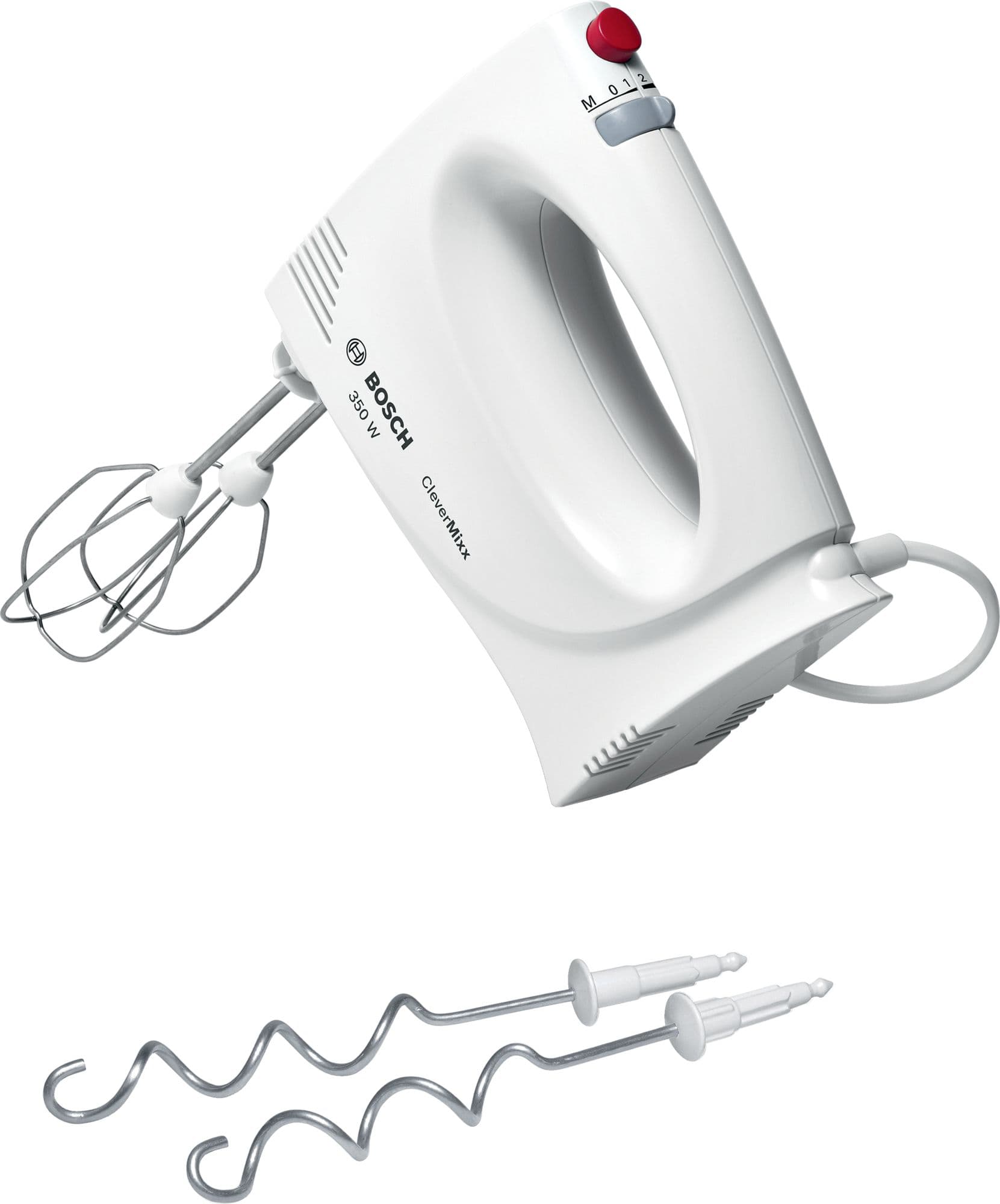 Bosch Håndmikser CleverMixx 350 W Hvit, rød MFQ3030