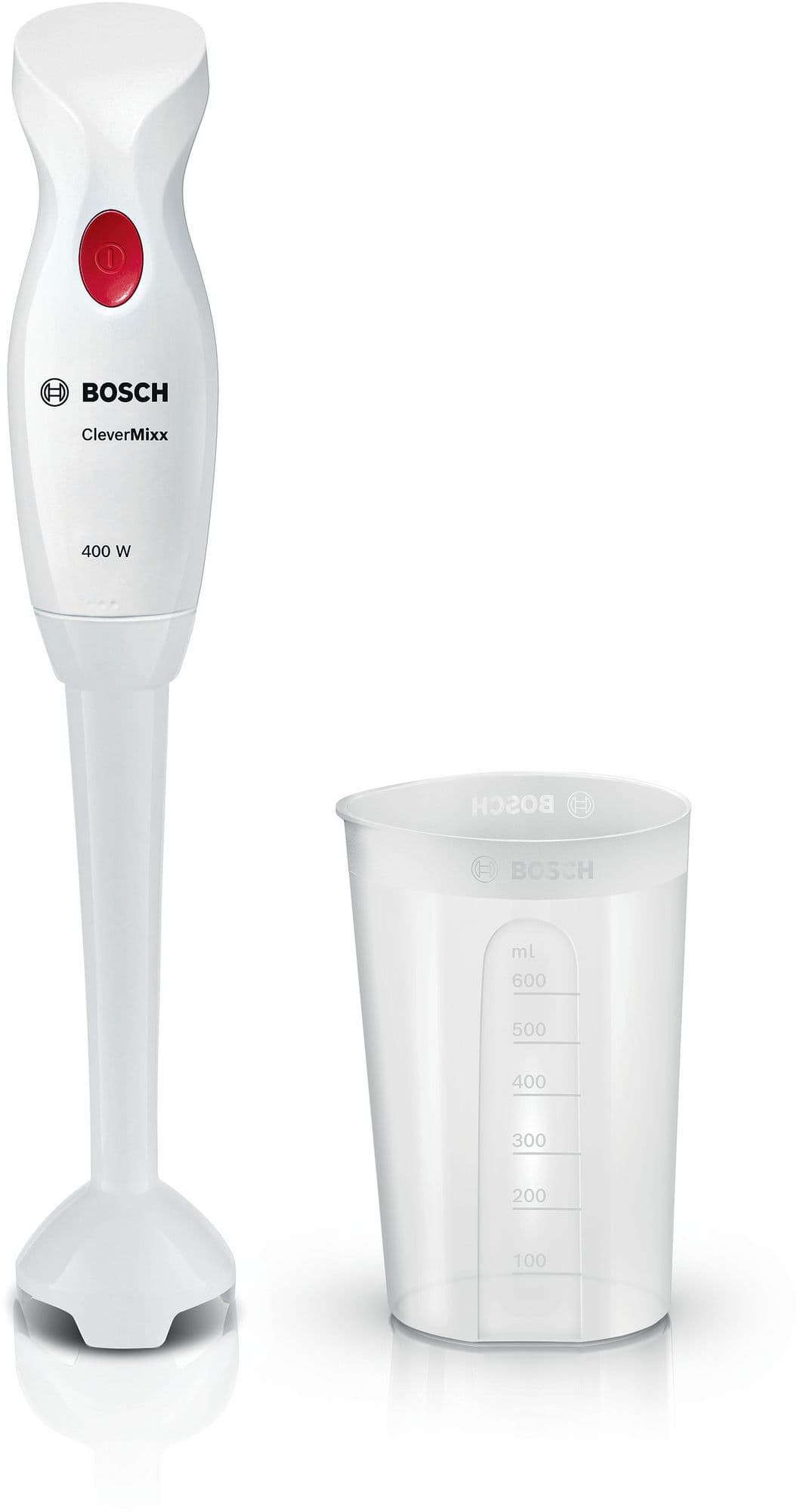 Bosch Håndmikser CleverMixx 400 W Hvit, dyp rød MSM14100