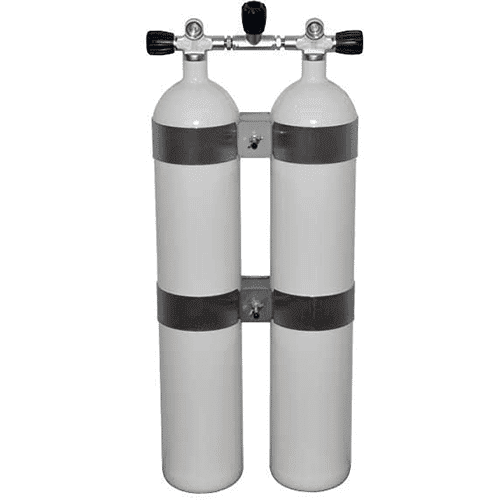 2 x 8,5 liter 232 bar dobbelsett