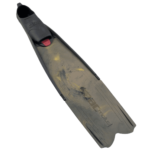 SEAC Motus Camo - svømmeføtter til fridykking Brun 41/42