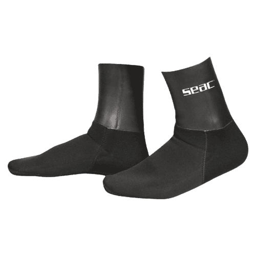 SEAC Anatomic HD neoprensokk 7mm Svart S