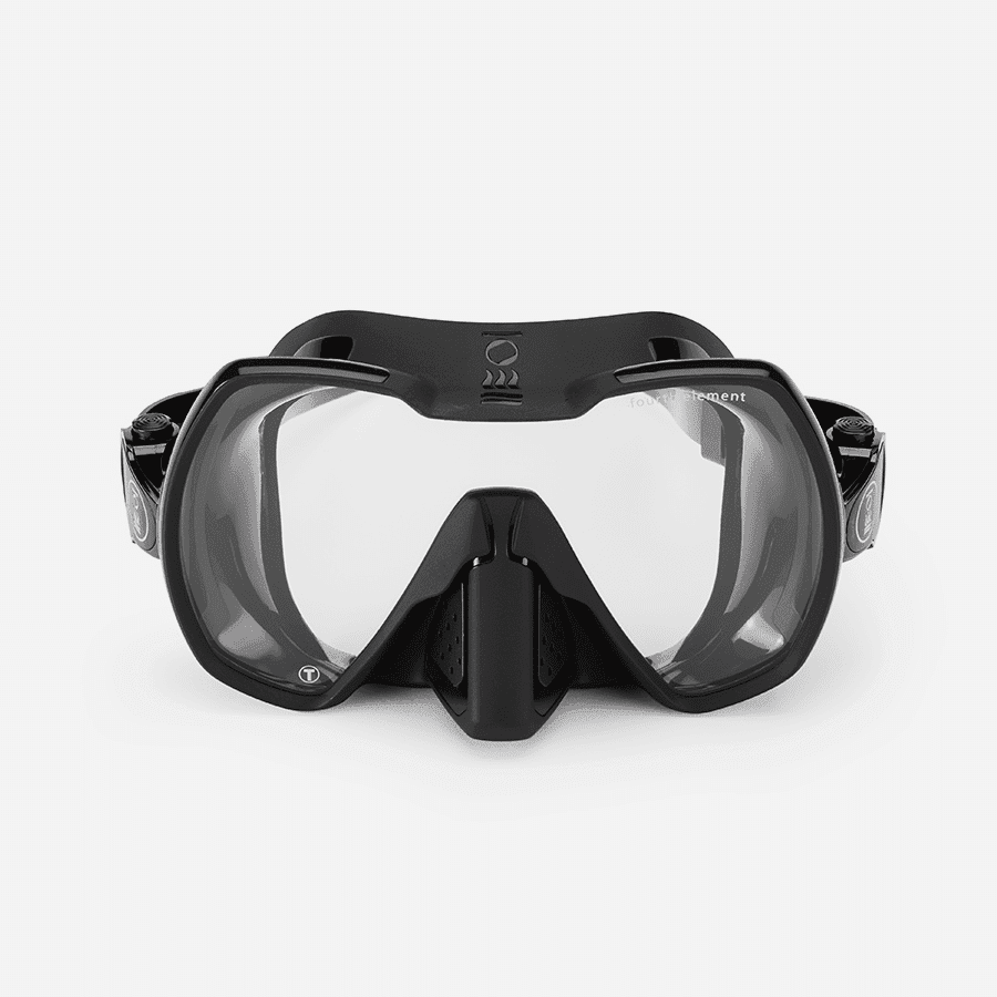 Fourth Element Seeker dykkermaske Svart