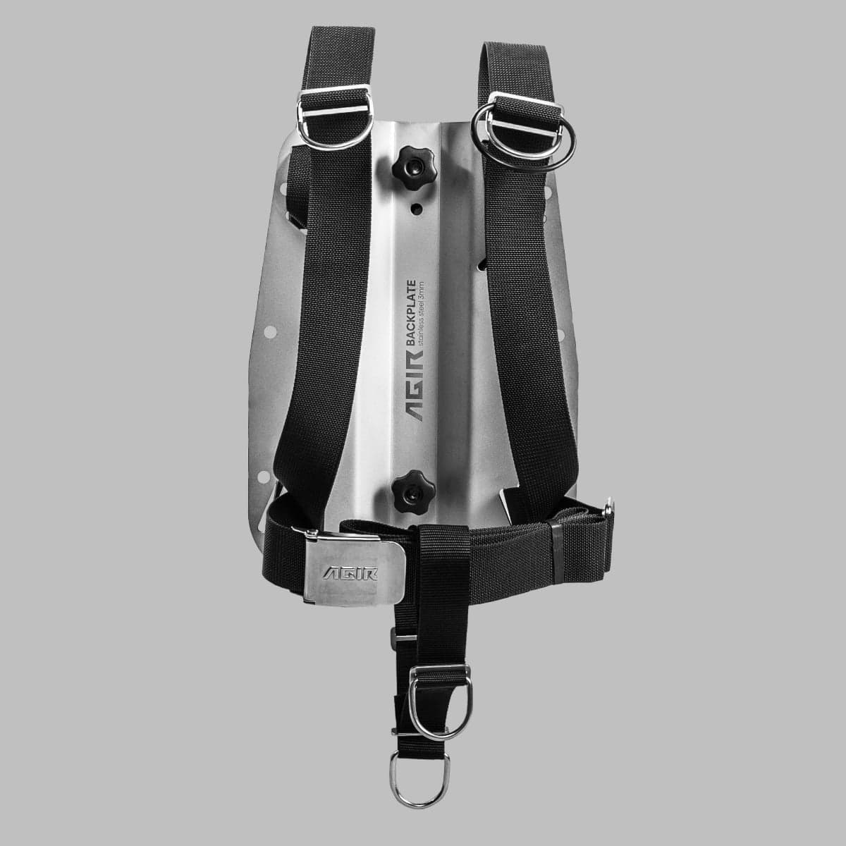 AGIR Backplate With Harness, SS 3mm