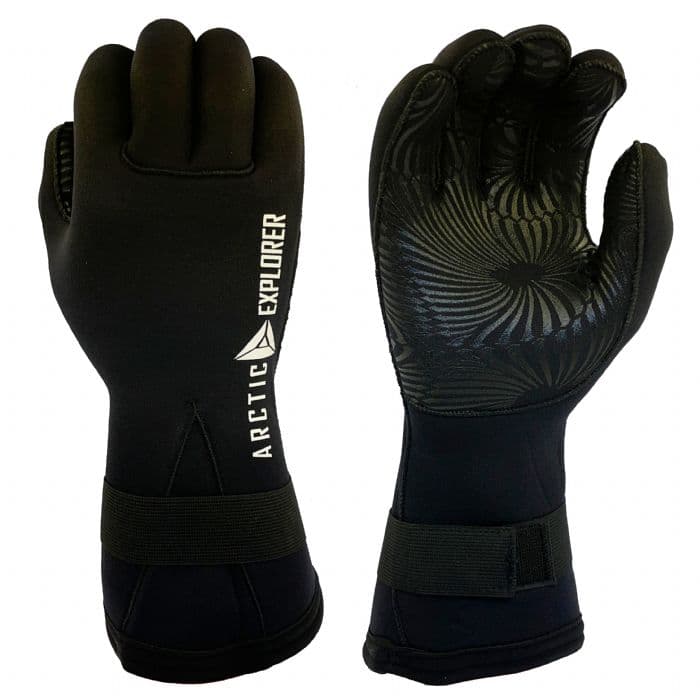 Arctic Explorer 5mm 5-finger våthanske u/kevlar XXL