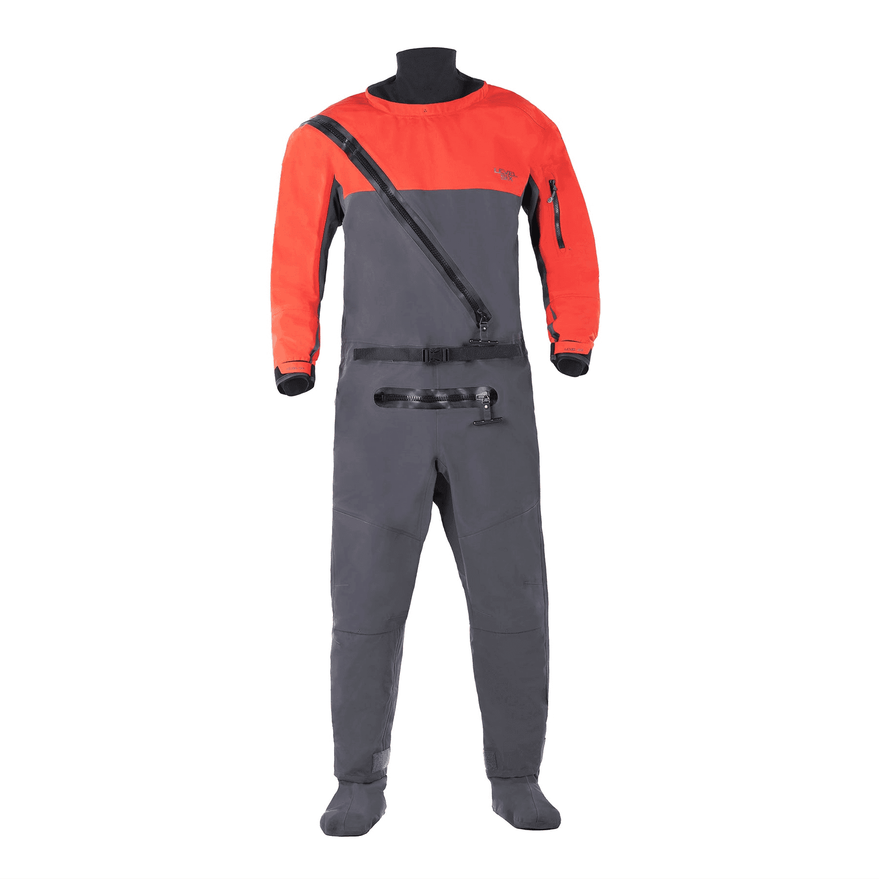 Level Six Cronos tørrdrakt Crater Blue XL