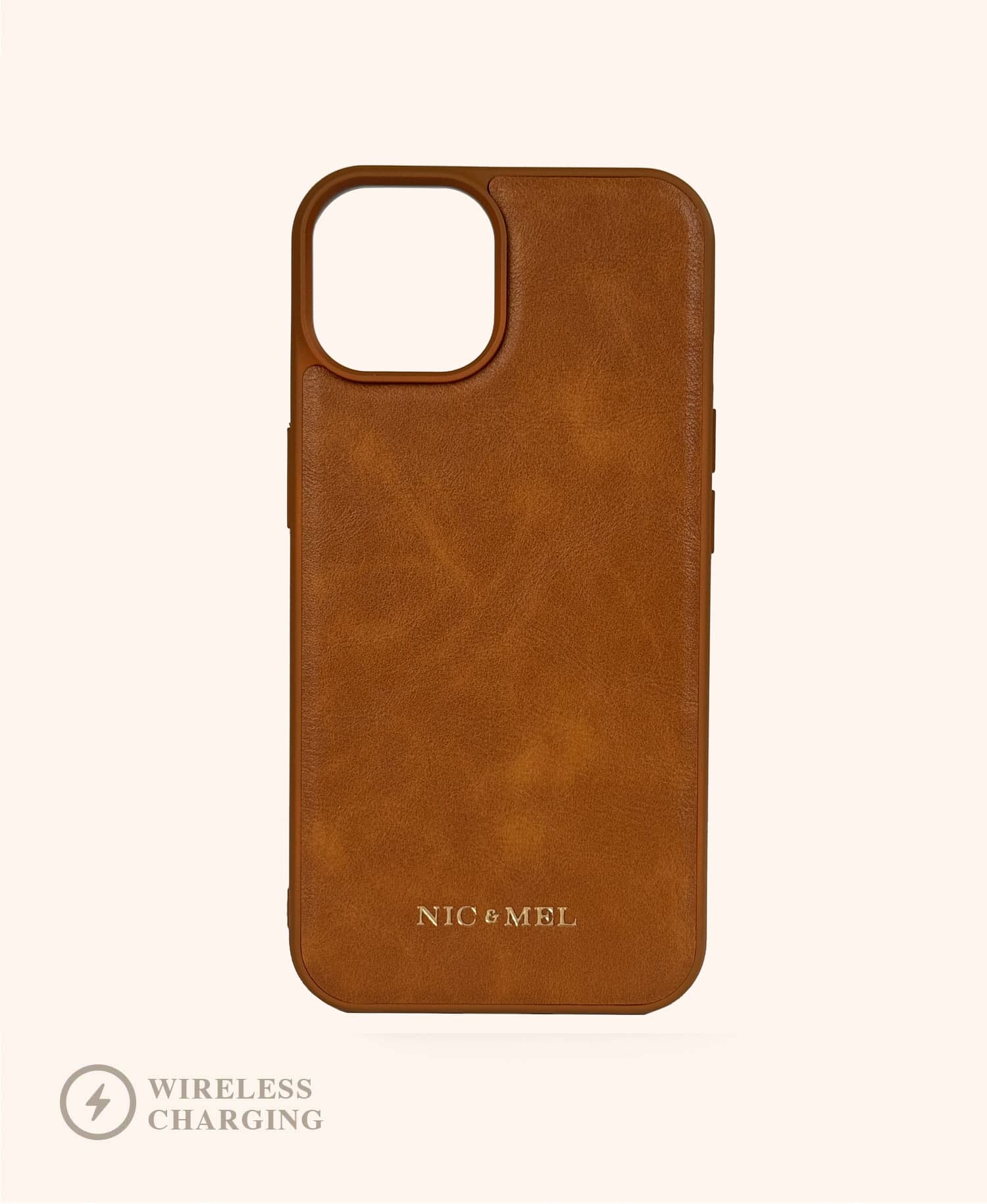 Magnetic Case, Cognac, Magesafe (Wireless Charging iPhone X/XS)
