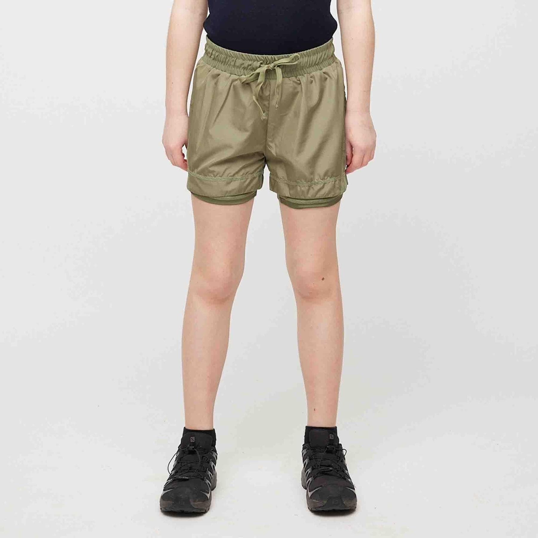 Leirhøe, shorts (Størrelse: 10)