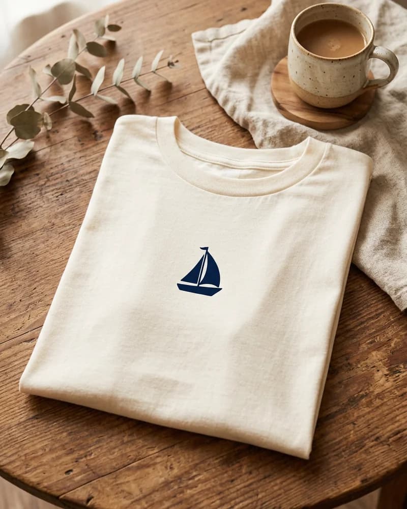 Sailboat tee