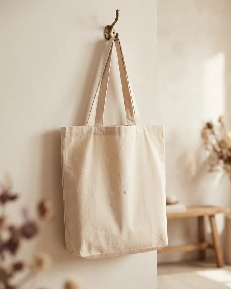Quiet luxury minimal tote