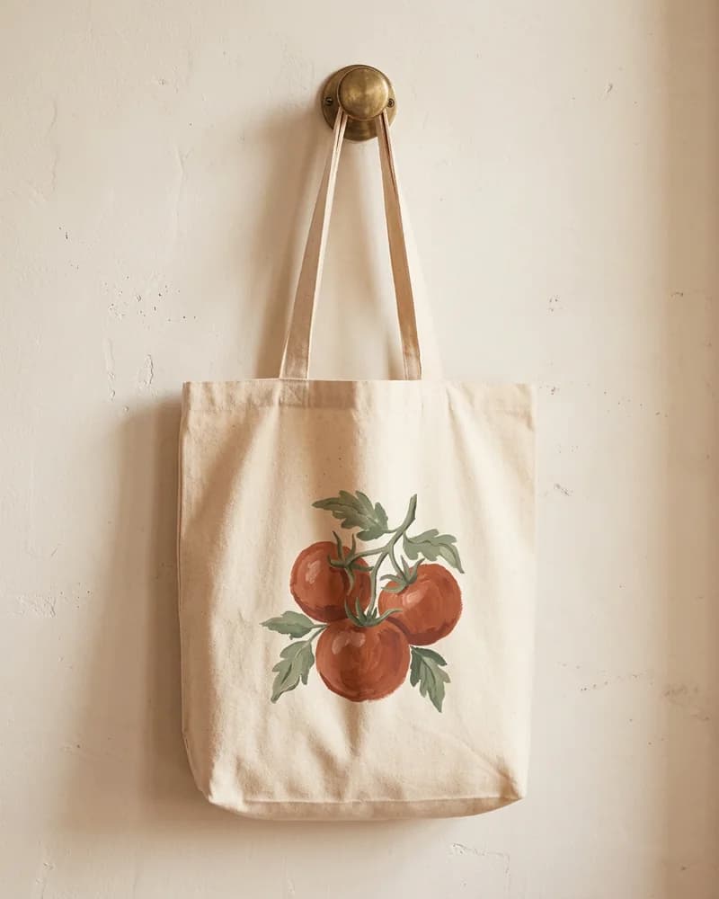 Tomato girl tote