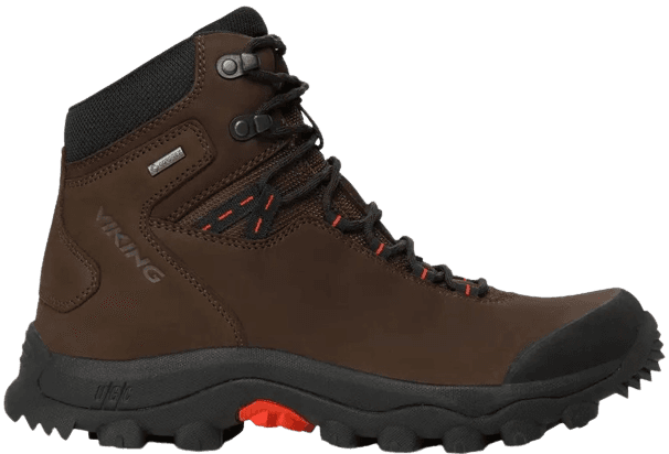 Viking M's Villrein Mid GTX Dark Brown/Red