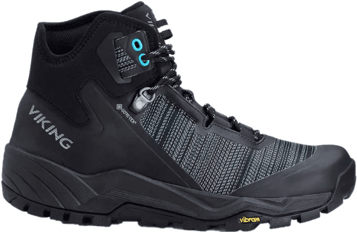 Viking Unisex Cerra Rolling Mid GTX Black/Aqua