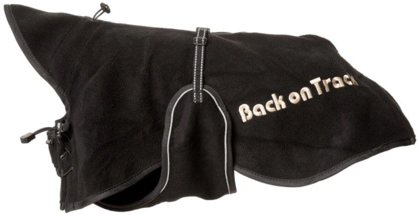 Back on Track Hundedekken i Fleece Svart 63-82 cm