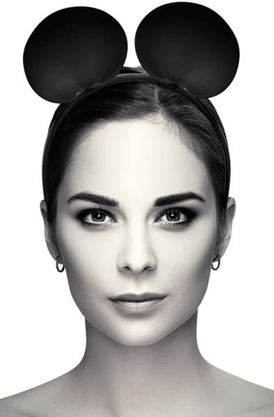 Chic Headband With Mouse Ears
