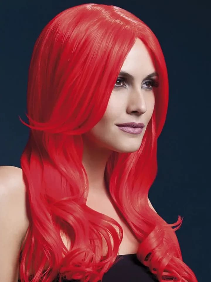 Fever Khloe Wig Neon Red