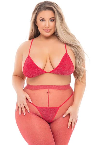 Tall Order 3-pcs Set Red Queen - Queensize