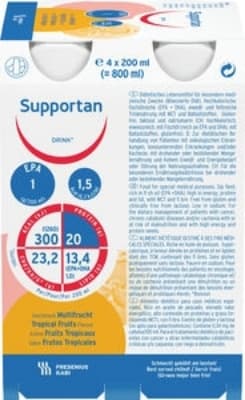 Supportan drink tropefrukt
