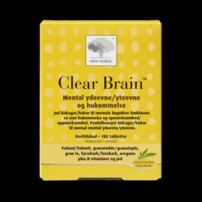 Clear Brain 180 tabletter