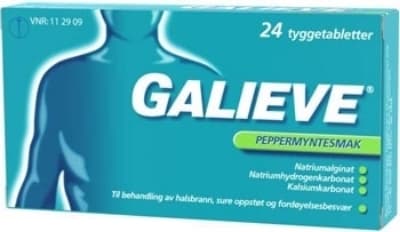 Galieve Tyggetabletter Peppermynte