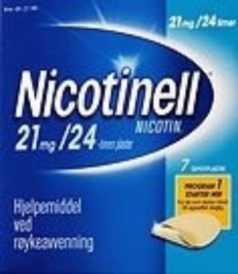 Nicotinell dep plast 21mg/24t