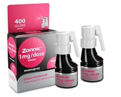 Zonnic munnspr 1mg/spr pepmynt