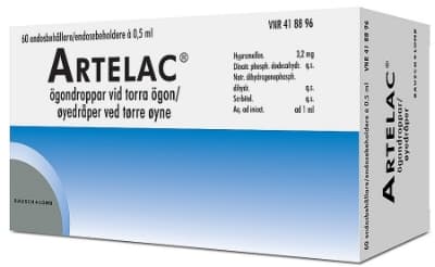 Artelac Øyedråper Endose 60x0,5ml