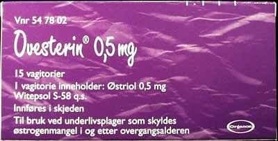 Ovesterin vag 0,5mg