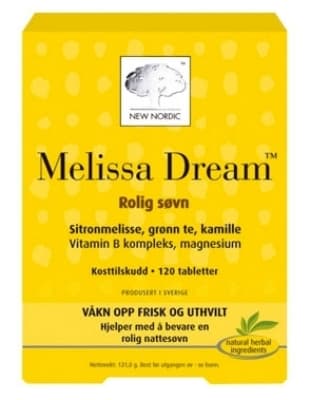 Melissa Dream 120 tabletter