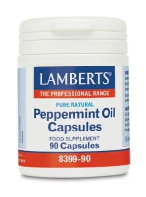 Peppermynteolje 100mg, 90 Kapsler