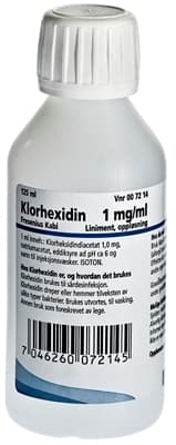 Klorhexidin lin 1mg/ml