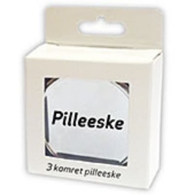 Pilleboks 3-kamret