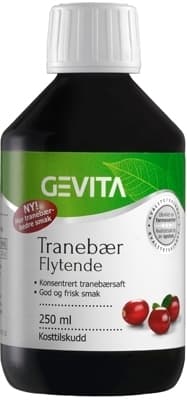 Gevita tranebær flytende