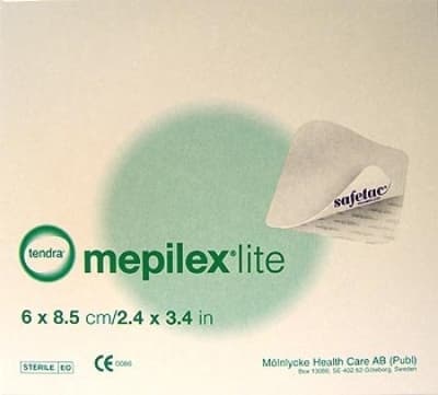 Mepilex lite  6x8,5cm