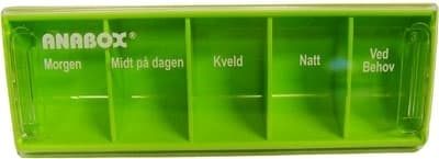 Anabox Dagdosett Limegrønn
