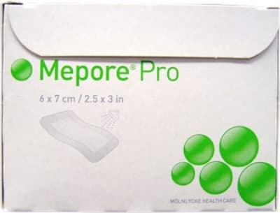 Mepore pro dusjtett kompr 6x7