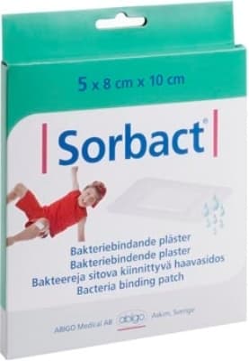 Sorbact secure pla 5stk 8x10cm