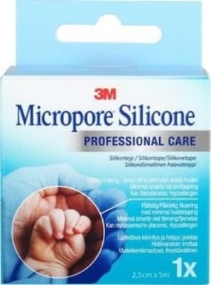 3M silikontape 2,5cmx5m rull