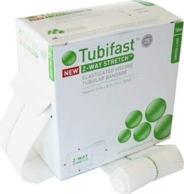 Tubifast  5,0cmx10m grønn