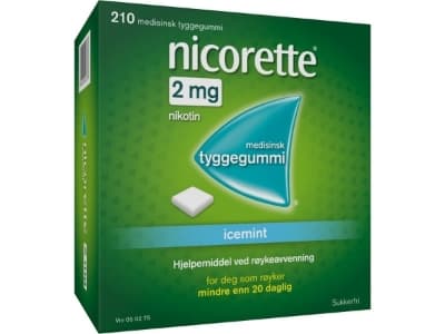 Nicorette Tyggegummi 2mg Icemint