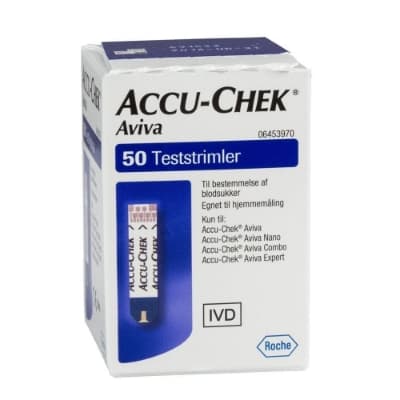 Accu-Chek Aviva Glukose Uten Brikke (50 stk)