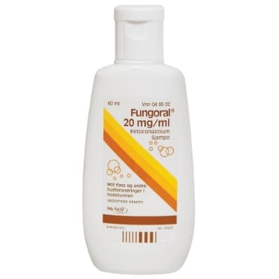 Fungoral Sjampo 20mg/ml 60ml
