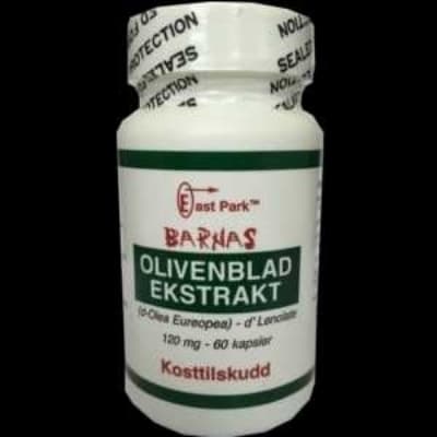Olivenbladekstrakt (barn)120mg 60 kapsler
